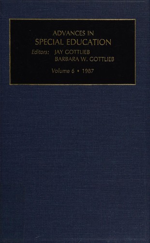 Cover for Advances in Special Education