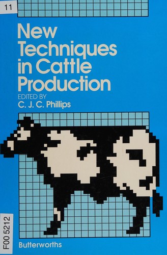 Cover for New techniques in cattle production