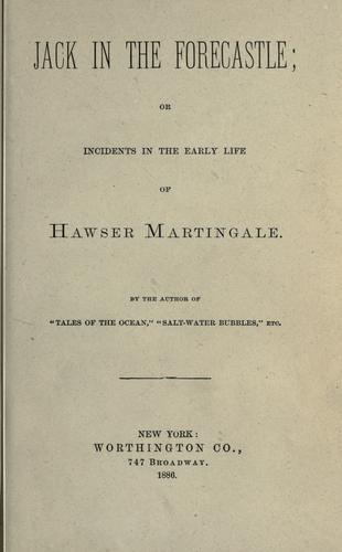 Cover for Jack in the forecastle