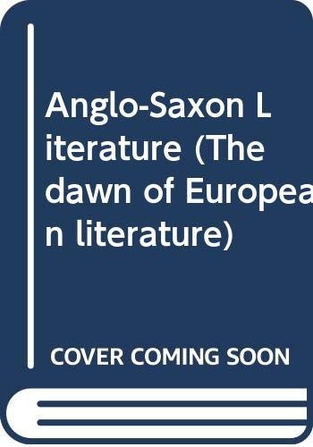Cover for Anglo-Saxon literature.