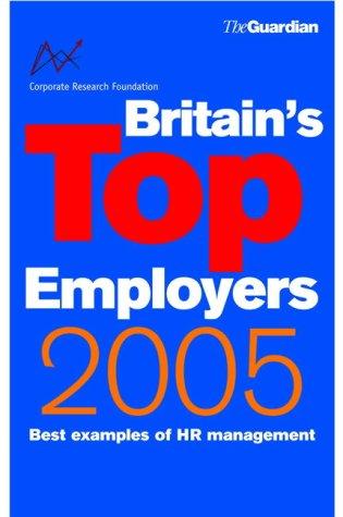 Cover for Britain's Top Employers (Corporate Research Foundation)