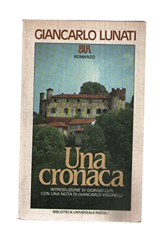 Cover for Una cronaca