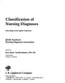 Cover for Classification of Nursing Diagnoses