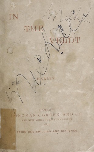Cover for In the veldt