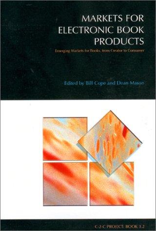 Cover for Markets for electronic book products