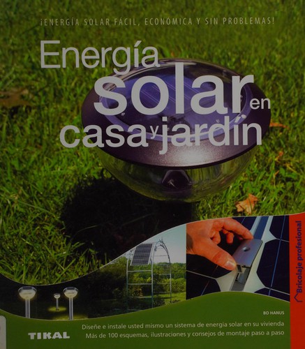 Cover for Energía solar en casa y jardín