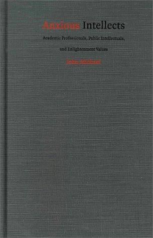 Cover for Anxious Intellects