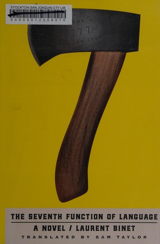 Cover for The seventh function of language