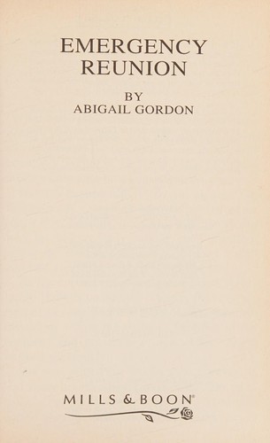 Cover for Emergency Reunion