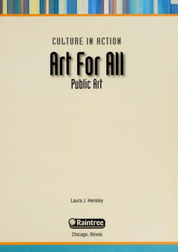Cover for Art for all