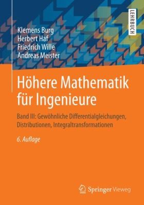 Cover for Hhere Mathematik Fr Ingenieure Band Iii Gewhnliche Differentialgleichungen
