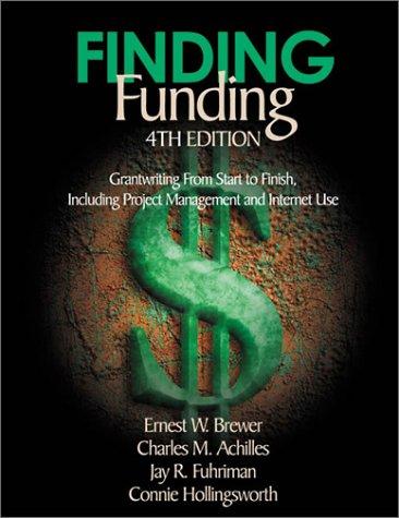 Cover for Finding funding