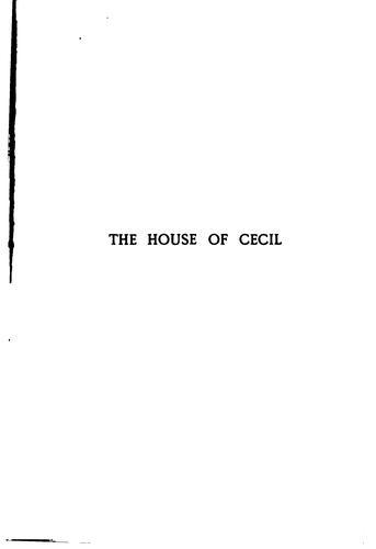 Cover for The Cecil family