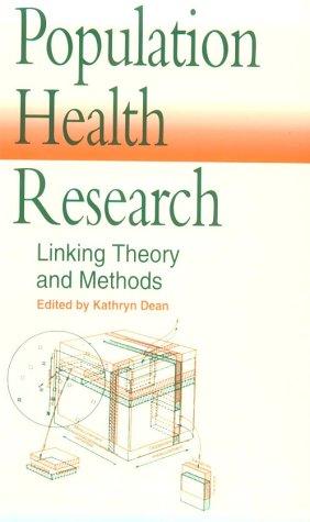 Cover for Population Health Research