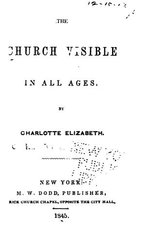 Cover for The Church Visible in All Ages