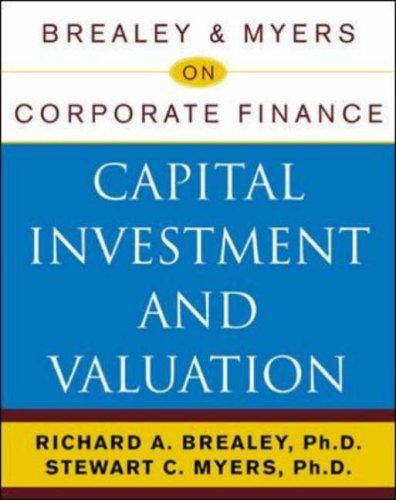 Cover for Brealey & Myers on Corporate Finance