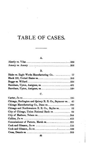 Cover for Cases Argued and Determined in the Circuit and District Courts of the United ...