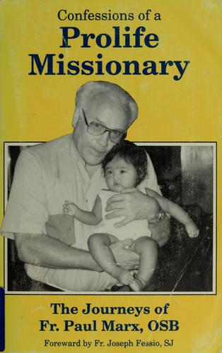 Cover for Confessions of a Prolife Missionary