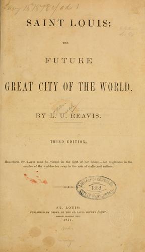 Cover for Saint Louis