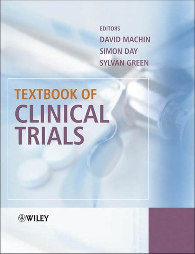 Cover for Textbook of clinical trials