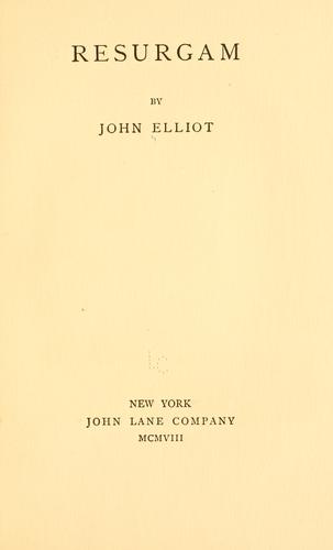 Cover for Resurgam
