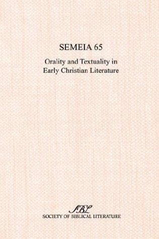 Cover for Semeia 65