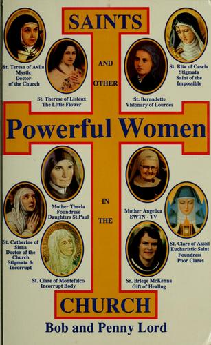 Cover for Saints and other powerful women in the church
