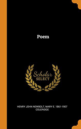 Cover for Poem