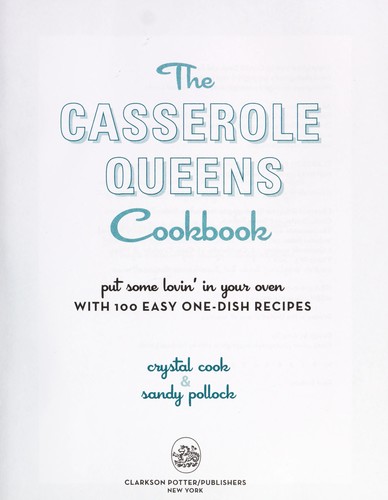 Cover for The casserole queens cookbook