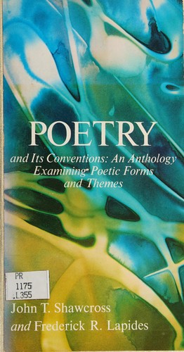 Cover for Poetry and its conventions