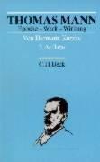 Cover for Thomas Mann. Epoche, Werk, Wirkung.