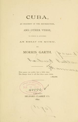 Cover for Cuba