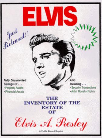 Cover for The Inventory of the Estate of Elvis A. Presley