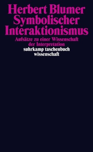 Cover for Symbolischer Interaktionismus