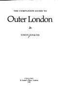 Cover for The companion guide to outer London