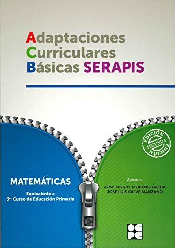 Cover for Matematicas 3P - Adaptaciones Curriculares Básicas Serapis