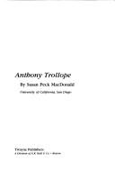 Cover for Anthony Trollope