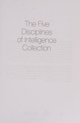 Cover for Five Disciplines of Intelligence Collection