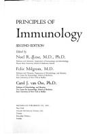 Cover for Principles of immunology
