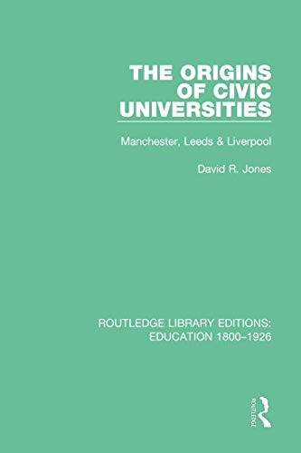 Cover for The Origins of Civic Universities