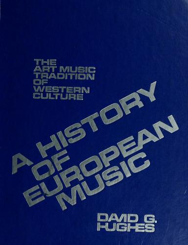 Cover for A history of European music