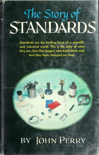 Cover for The story of standards.