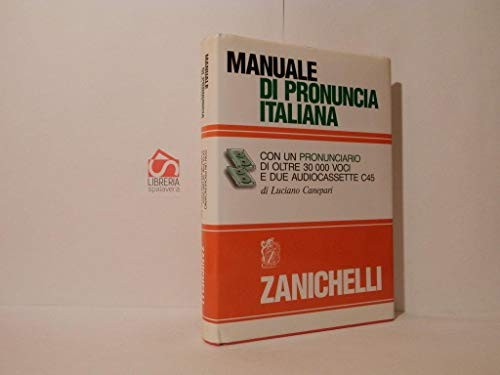 Cover for Manuale di pronuncia italiana