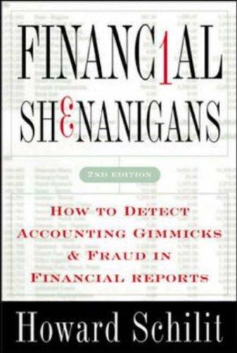 Cover for Financial Shenanigans