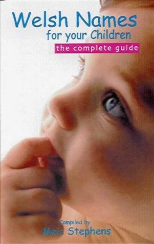 Cover for Welsh names for children