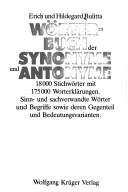 Cover for Wörterbuch der Synonyme und Antonyme