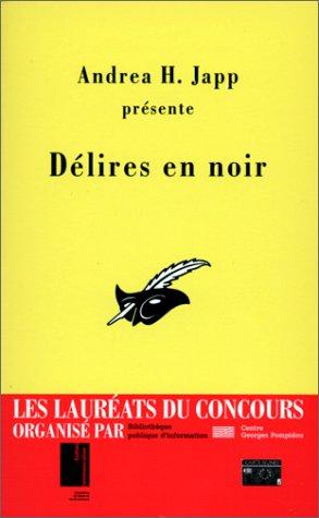 Cover for Délires en noir