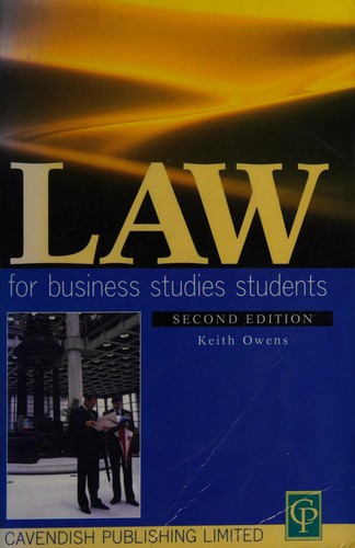 Cover for Law For Business Studies Students