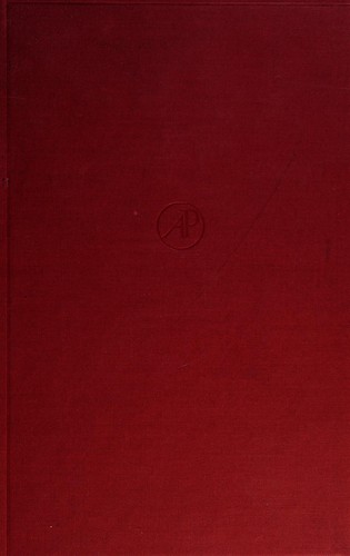 Cover for Advances in high temperature chemistry