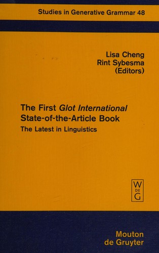 Cover for The First GLOT International State-of-the-Article Book